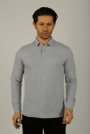 Resim BRANGO T-SHIRT GRİ MELANJ