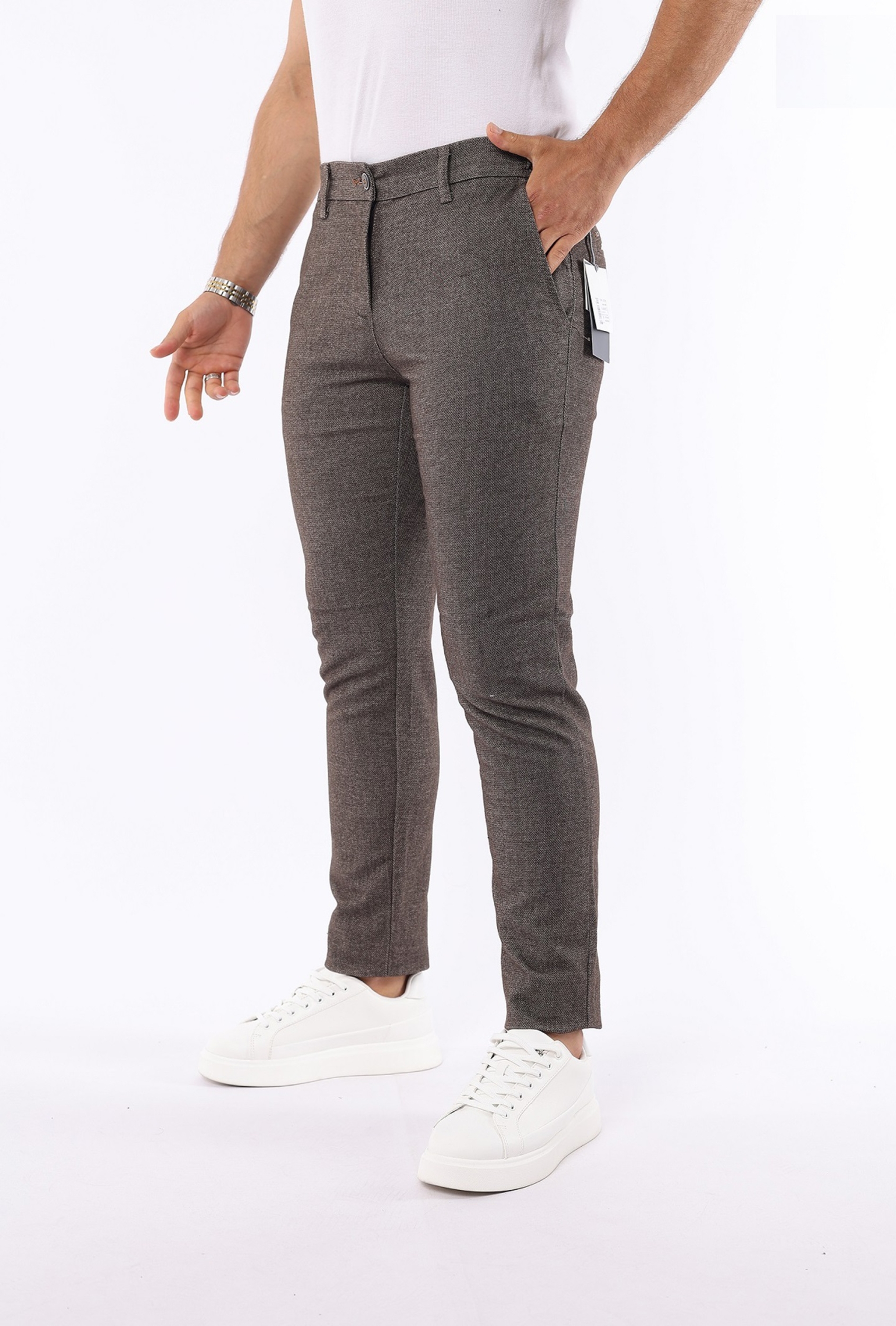 Resim BRANGO CHINO PANTOLON KAHVERENGİ