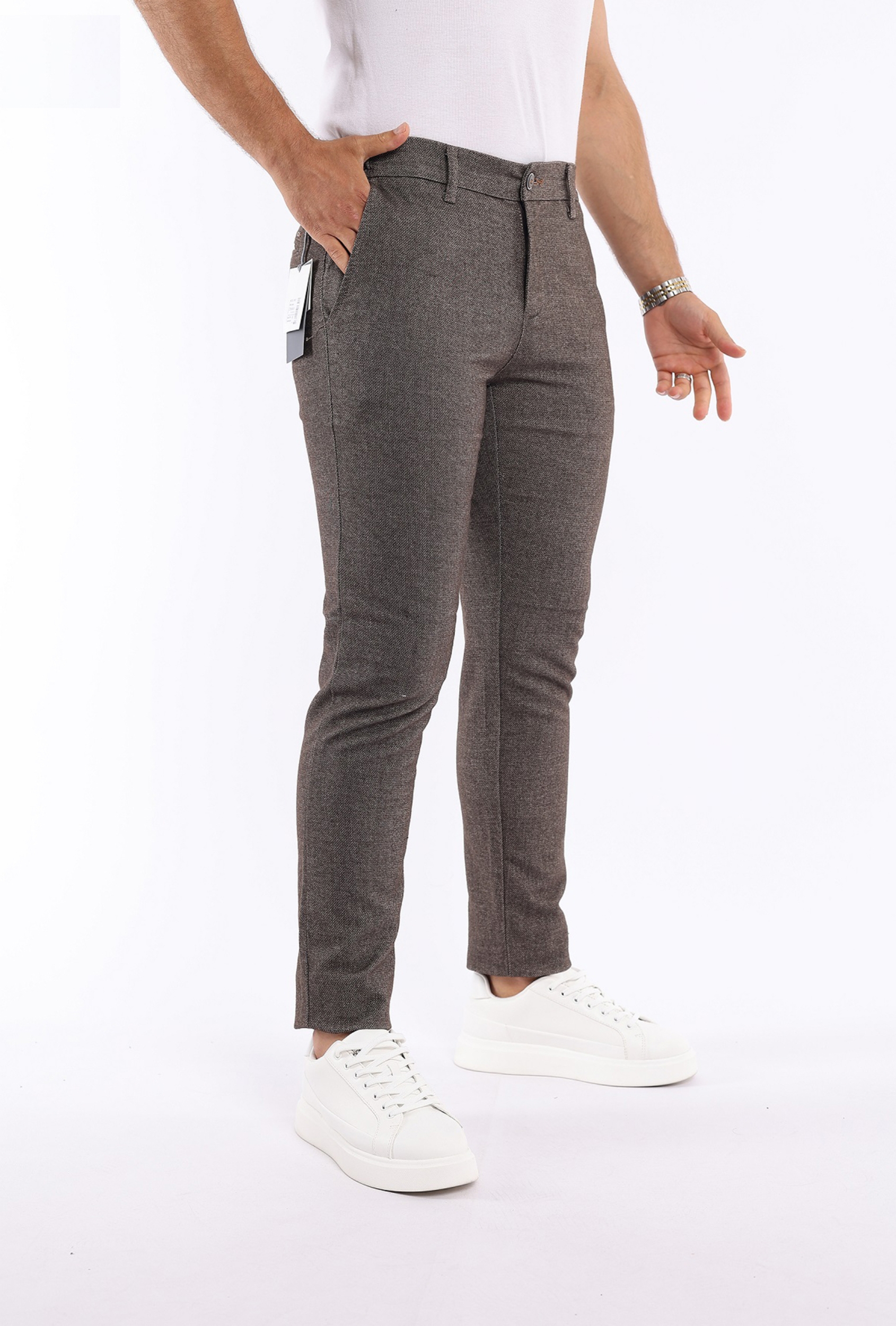 Resim BRANGO CHINO PANTOLON KAHVERENGİ