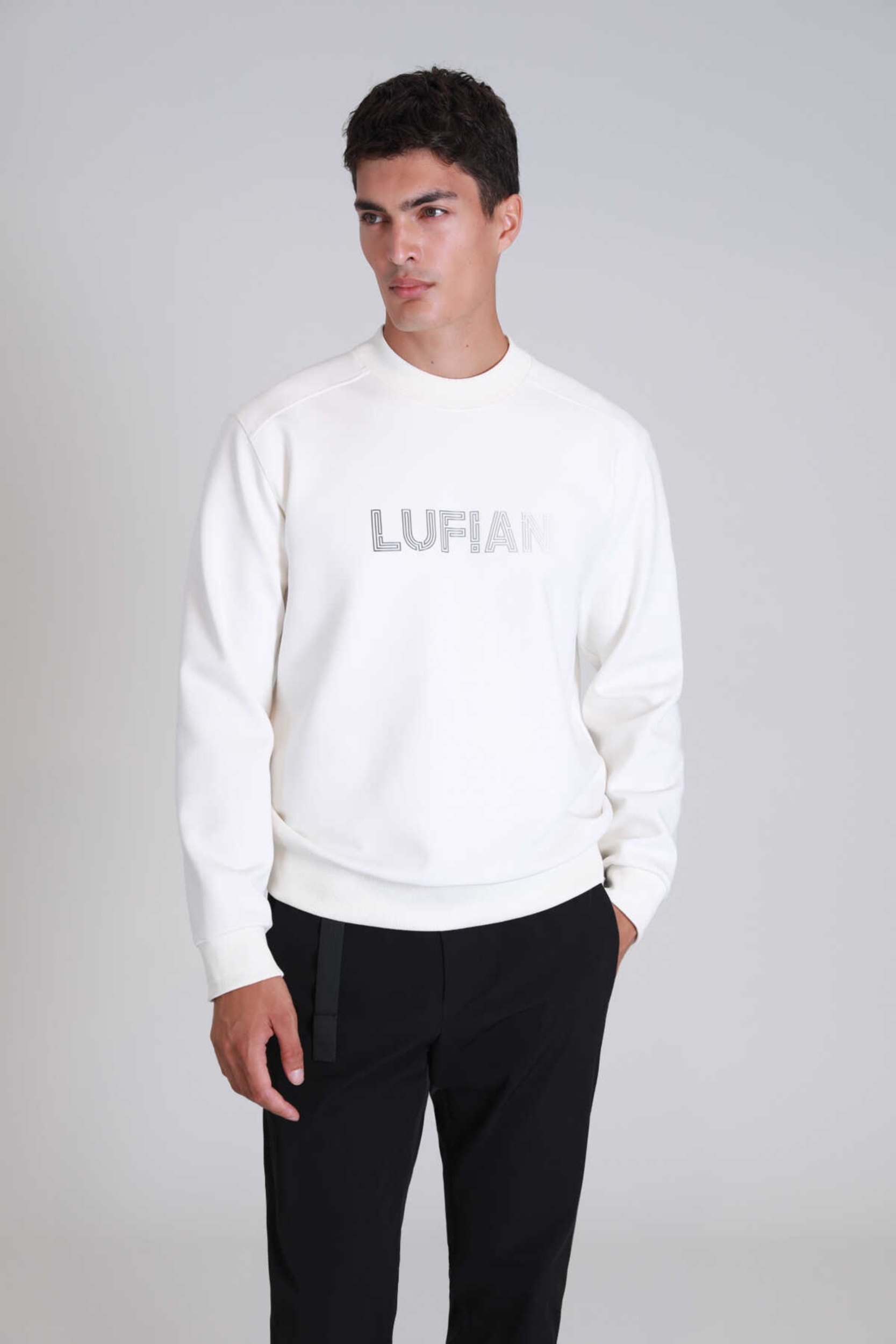 Resim LUFİAN SWEATSHIRT BEYAZ