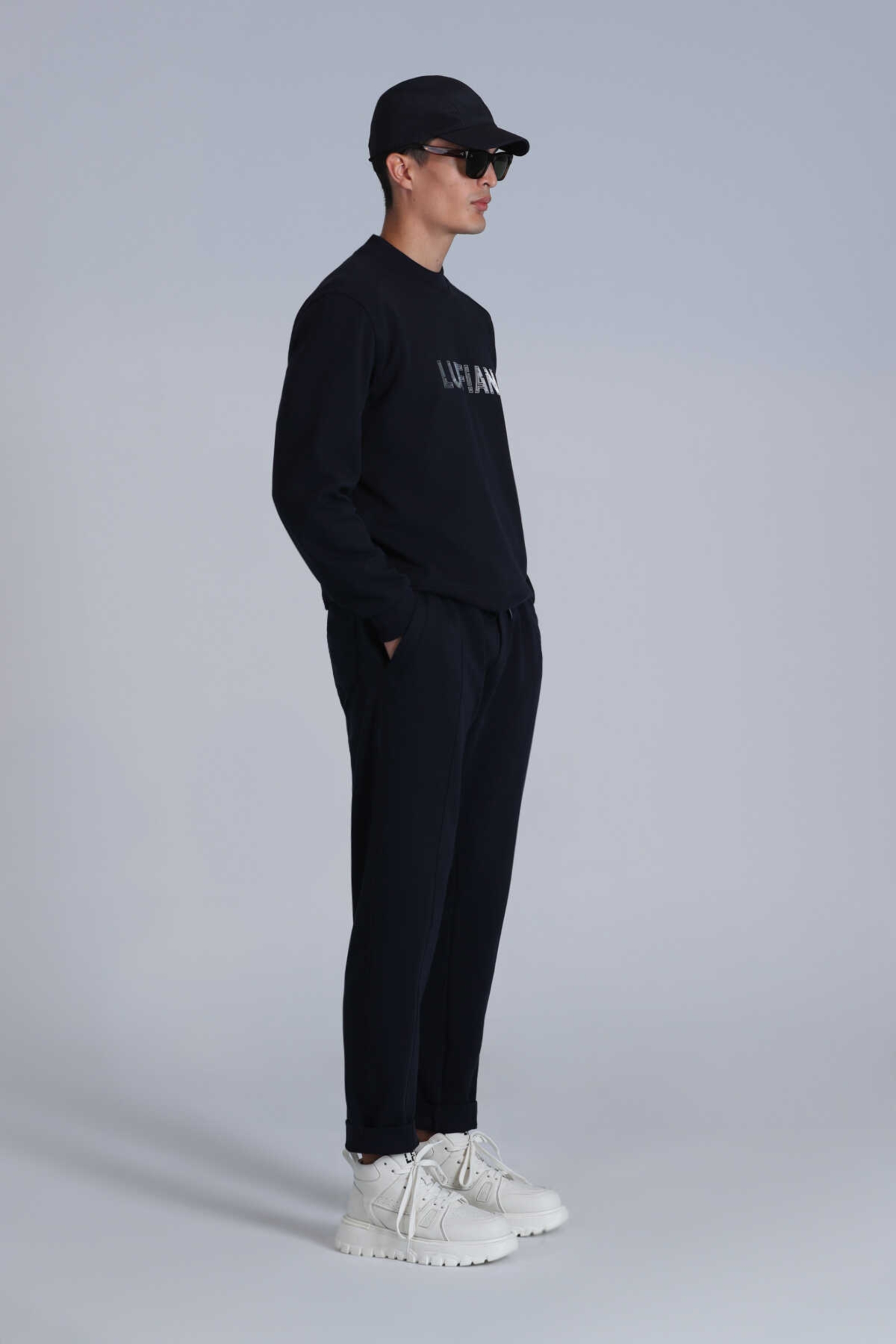 Resim LUFİAN SWEATSHIRT LACİVERT