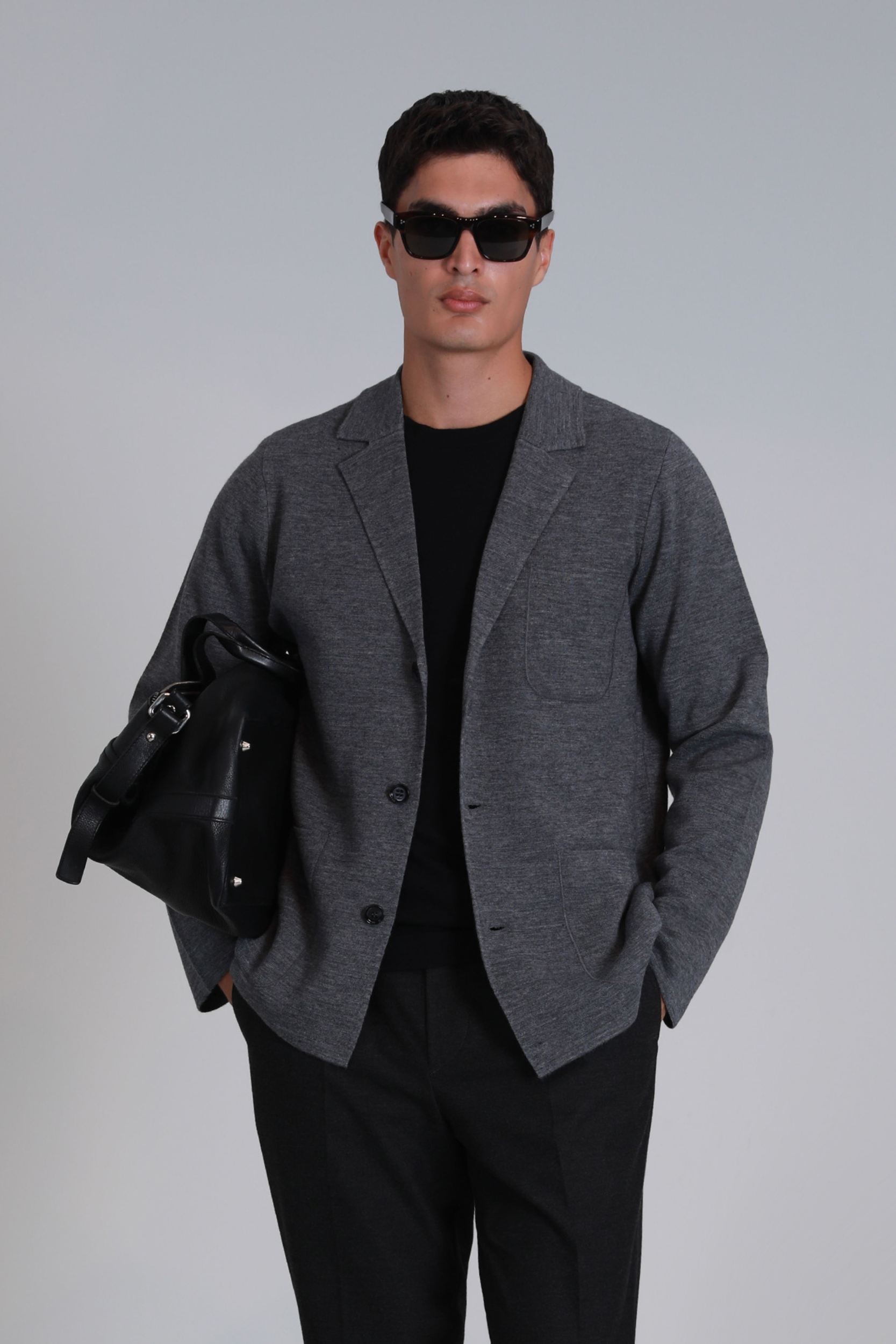 Resim LUFİAN TRİKO HIRKA GRİ