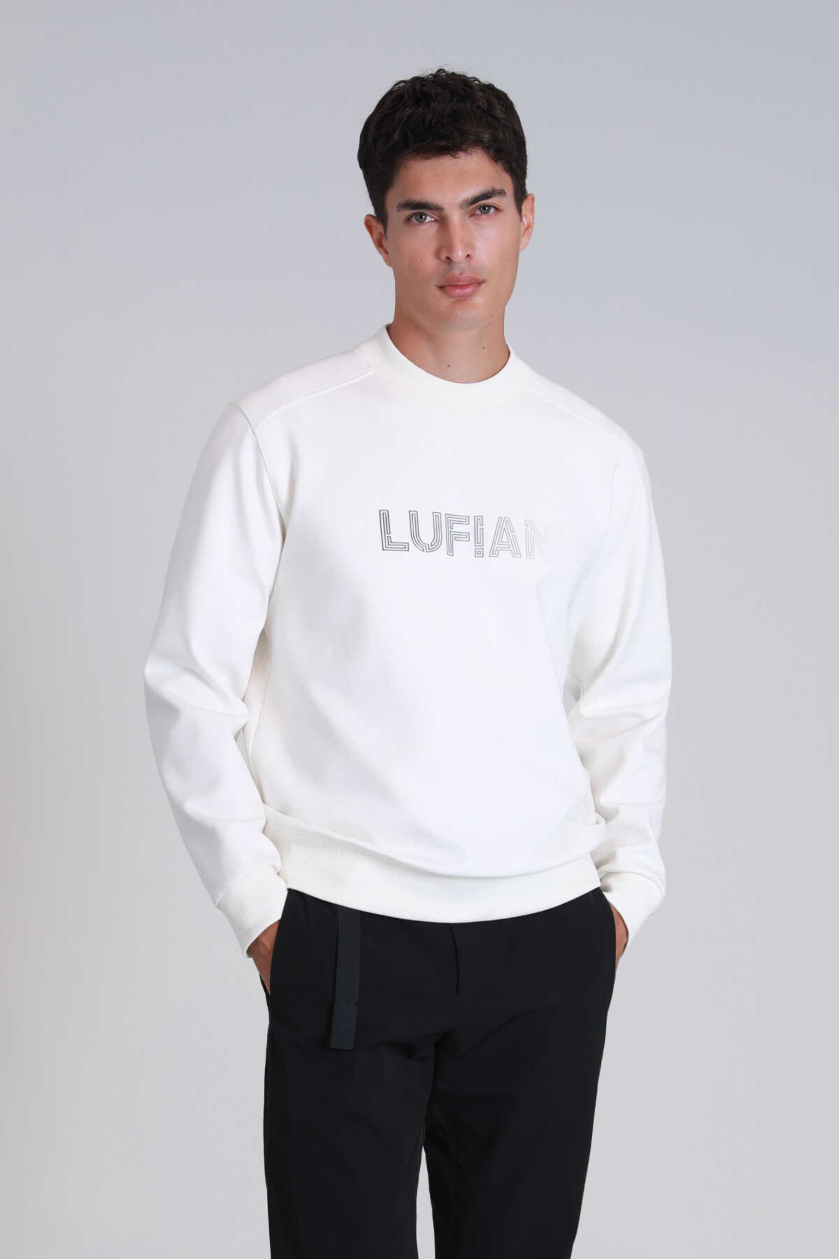 Resim LUFİAN SWEATSHIRT BEYAZ