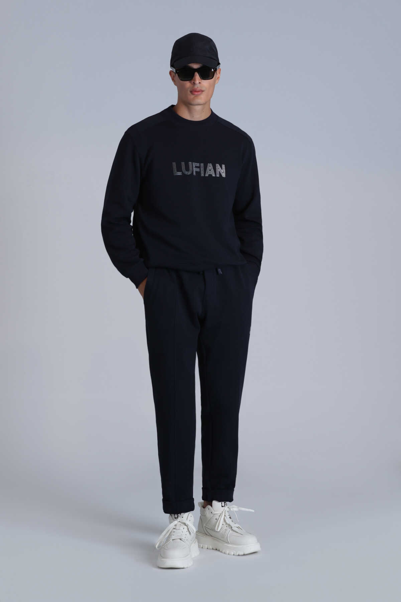 Resim LUFİAN SWEATSHIRT LACİVERT
