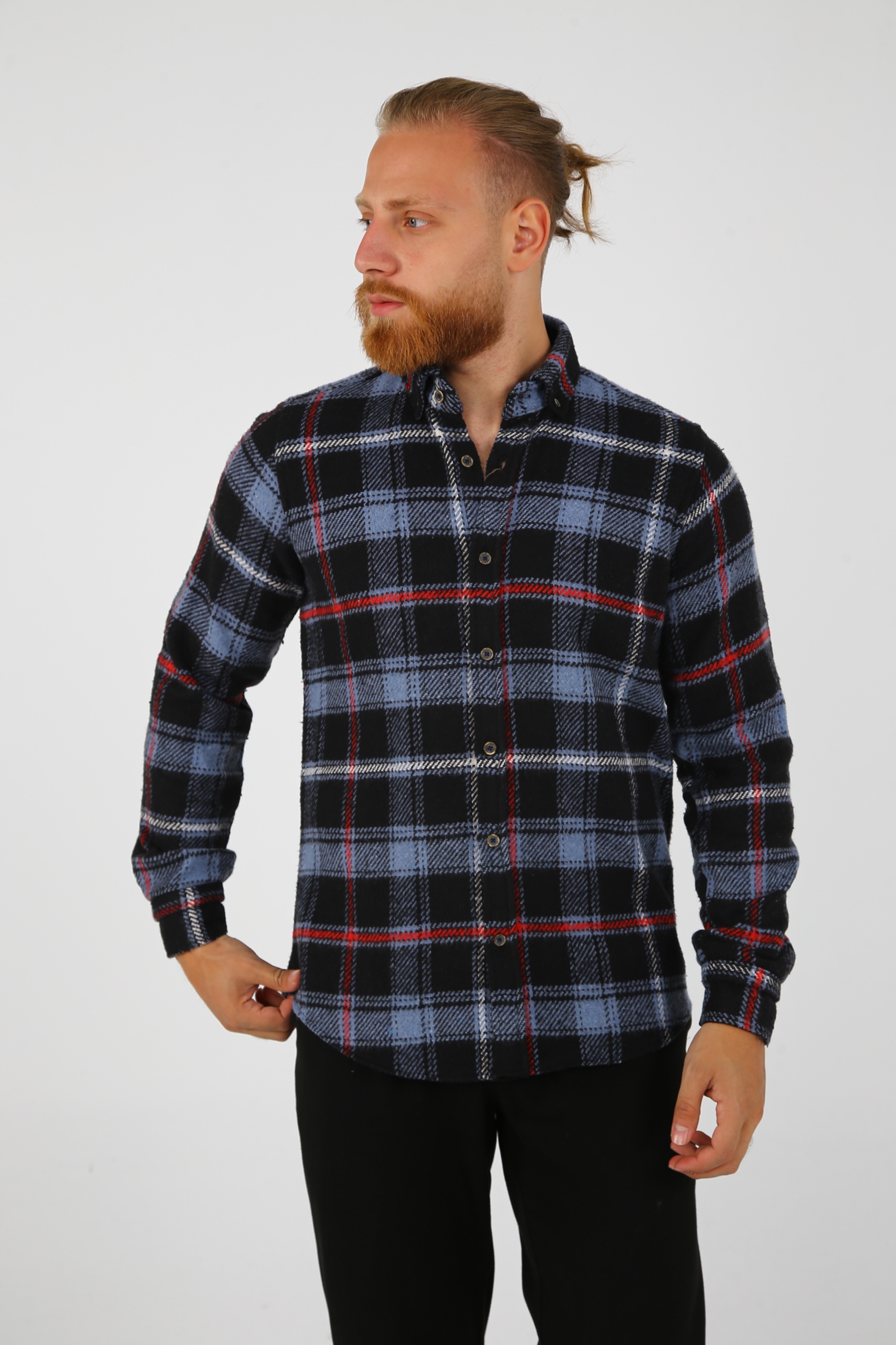 Resim BRANGO GÖMLEK LACİVERT