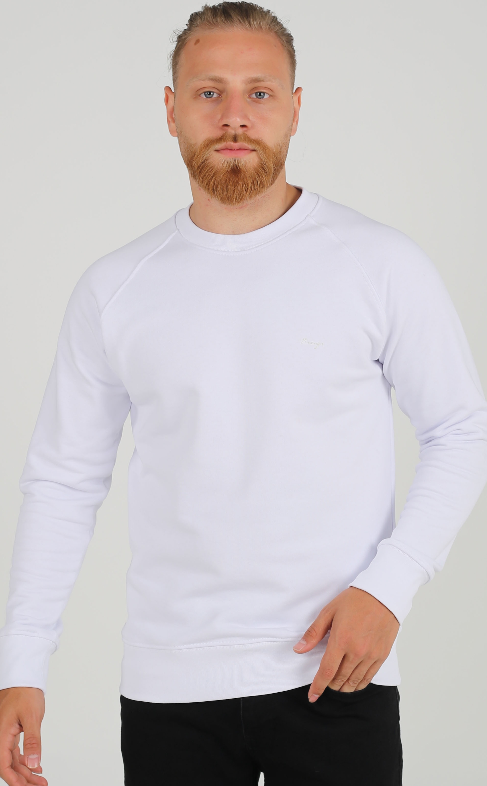 Resim BRANGO SWEATSHIRT BEYAZ