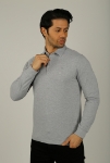 Resim BRANGO T-SHIRT GRİ MELANJ
