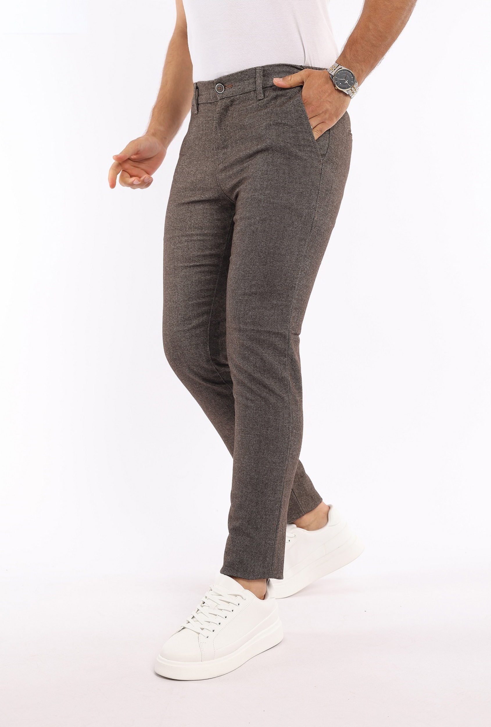 Resim BRANGO CHINO PANTOLON KAHVERENGİ